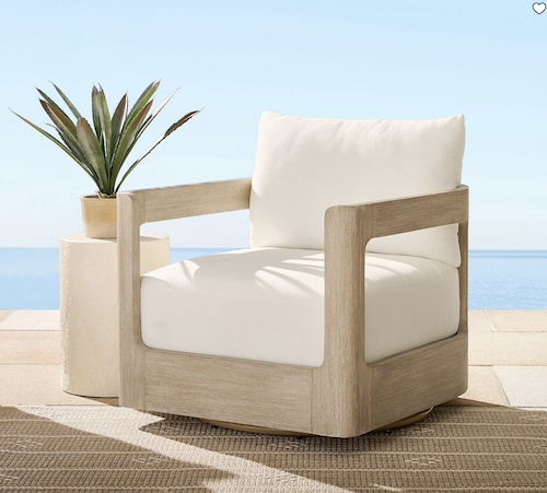 Silla Giratoria Madera- Set 2