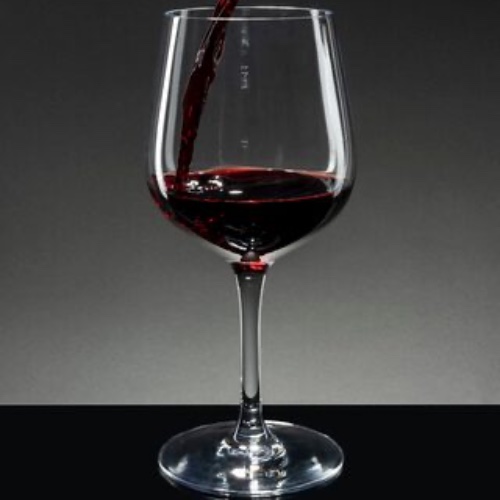 Juego de 6 copas de vino tinto